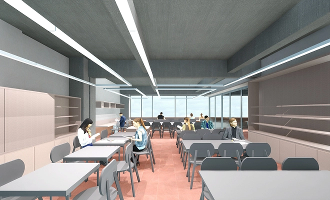 つしまクロスの施設の様子